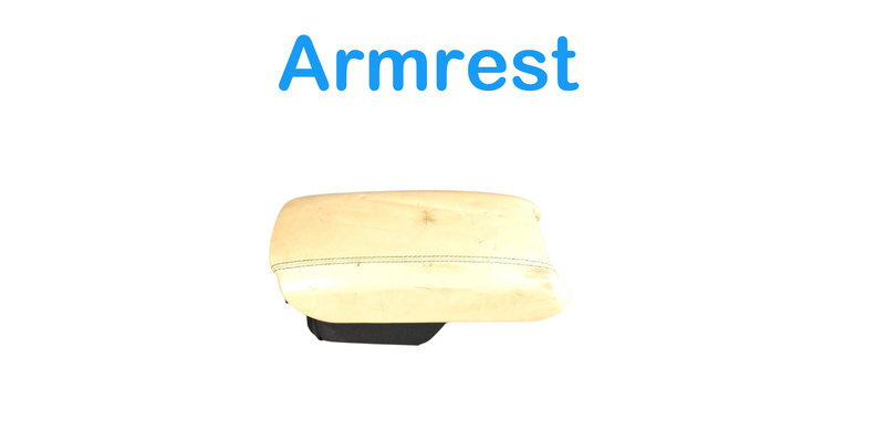 Load image into Gallery viewer, 03-13 Maserati Quattroporte S M139 Center Console Arm Rest Armrest Cover OEM
