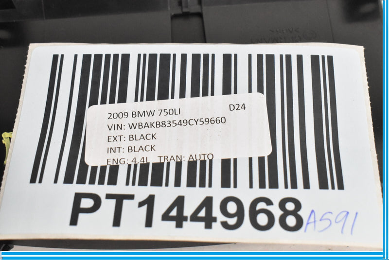 Load image into Gallery viewer, 09-15 BMW 750i 750Li F01 Rear Center Console Insert Storage Pocket 9113673 Oem

