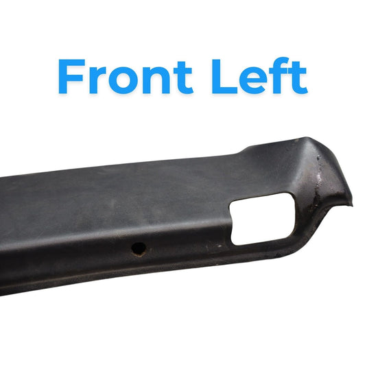 90-02 Mercedes R129 SL320 SL500 Left Driver Side Sun Visor Trim Cover Black Oem