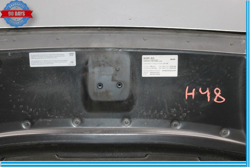 Load image into Gallery viewer, 11-14 Audi A8 Quattro Hood Bonnet Shell Cover Panel Black 4H0823029E Oem
