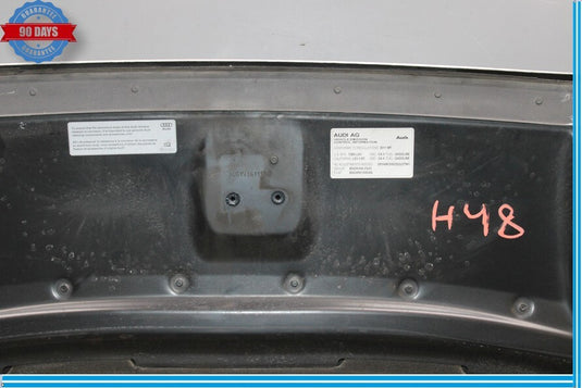 11-14 Audi A8 Quattro Hood Bonnet Shell Cover Panel Black 4H0823029E Oem