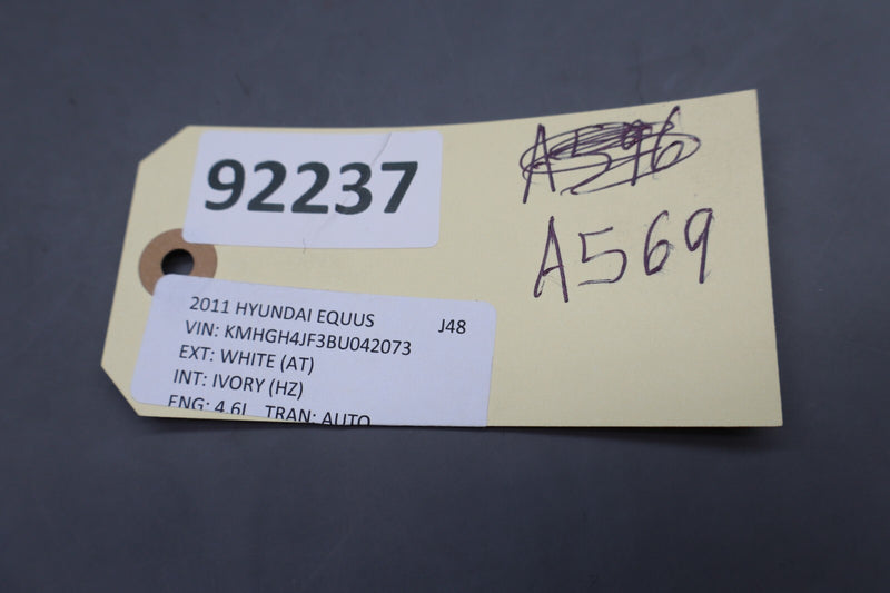 Load image into Gallery viewer, 11-13 Hyundai Equus Rear Left Driver Side Seat Lower Trim Cover 881903N010 Oem
