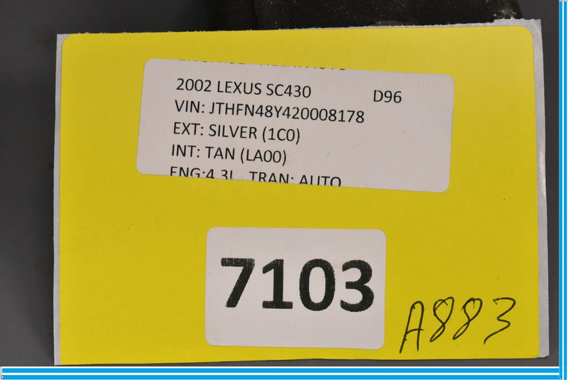 Load image into Gallery viewer, 02-10 Lexus SC430 Rear Trunk Lid Lock Latch Striker Oem
