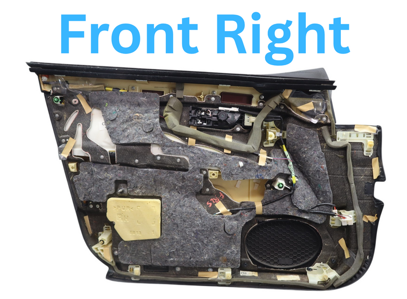 Load image into Gallery viewer, 07-09 Lexus LS460 Front Right Side Interior Door Panel Cover Assembly Black Oem
