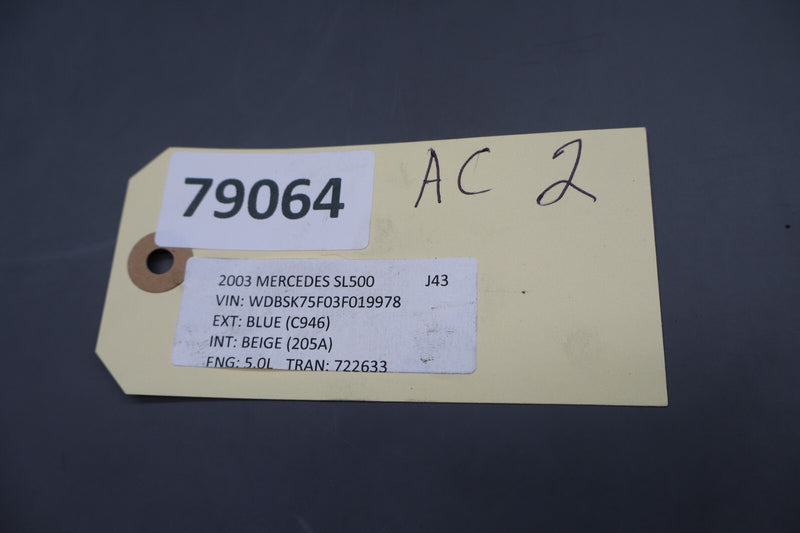 Load image into Gallery viewer, 03-06 Mercedes SL500 SL600 AC A/C Air Conditioning Compressor Pump Oem
