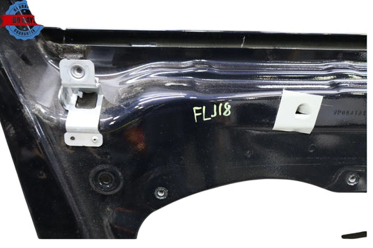 11-18 Porsche Cayenne 958 Front Left Driver Side Exterior Door Shell Blue OEM