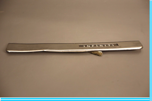 11-17 Infiniti QX56 QX80 Front Left Driver Side Sill Scuff Illuminated Plate Oem