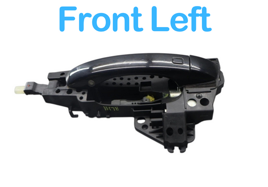 11-18 Audi A7 Quattro Front Left Side Exterior Door Handle Blue 4H1837885 Oem