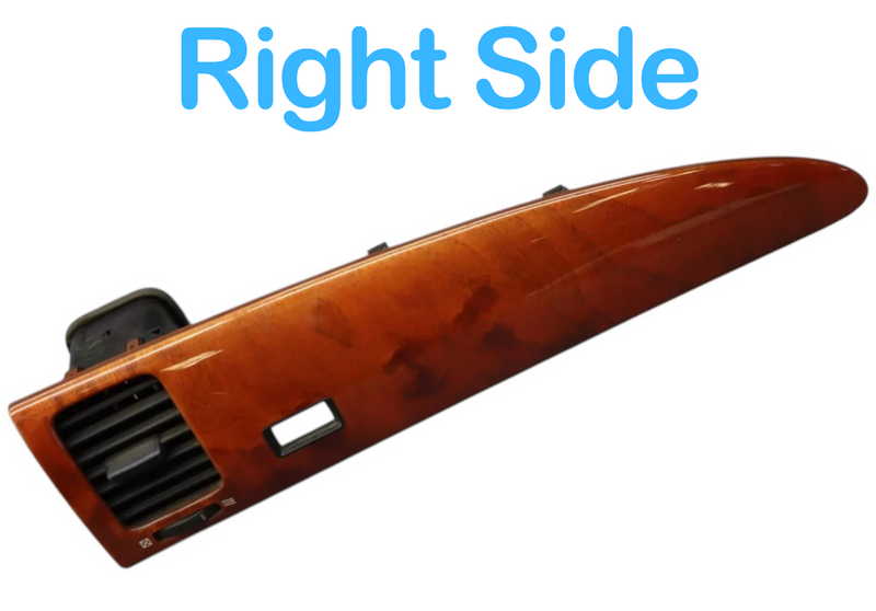 Load image into Gallery viewer, 02-10 Lexus SC430 Right Passenger Side Dash Air Vent Wood Trim Cover Panel Oem
