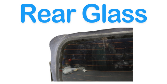 97-06 Jaguar X100 XK8 XKR Rear Convertible Soft Top  Windshield Glass Oem