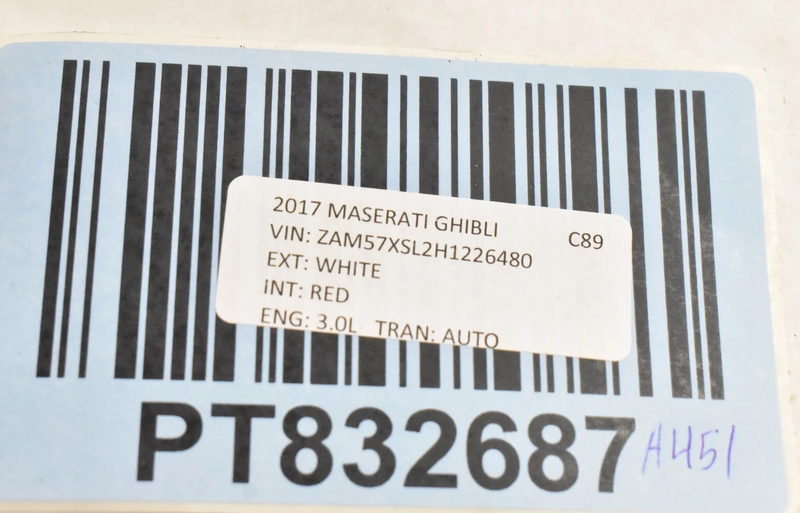 Load image into Gallery viewer, 14-21 Maserati Ghibli Rear Trunk Lid Lift Shock Strut  Actuator 670033058 OEM
