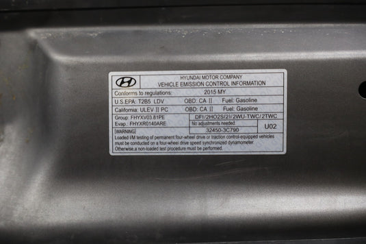 15-20 Hyundai Genesis G80 Front Hood Bonnet Cover Panel Assembly 66400-B1000 Oem