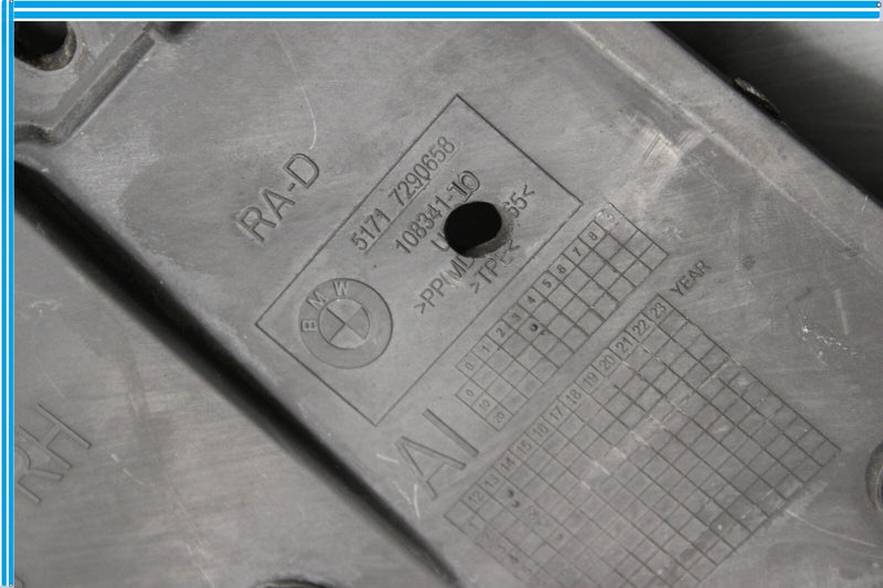 Load image into Gallery viewer, 14-18 BMW X5 X6 Engine Compartment Right Side Partition Panel Cover Oem
