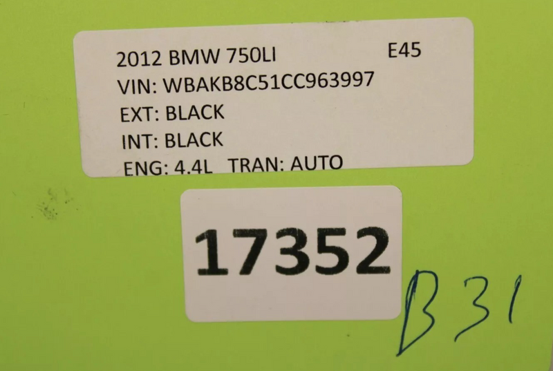 Load image into Gallery viewer, 09-15 BMW 750Li 750i Rear Left Side Door Lock Latch Actuator W/ Soft Close Oem
