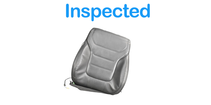 Load image into Gallery viewer, 11-18 Volkswagen VW Touareg Front Right Side Top Upper Seat Backrest Cushion OEM
