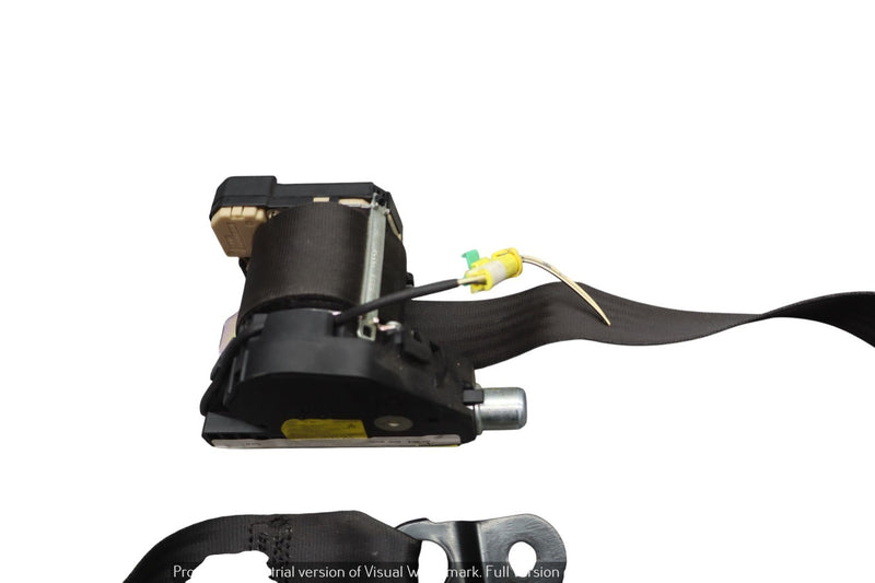 Load image into Gallery viewer, 03-08 Maserati Quattroporte M139 Front Left Side Seat Belt Retractor Black Oem
