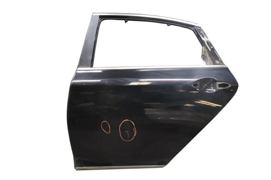 15-16 Hyundai Genesis Rear Left Driver Side Door Shell Cover Panel Black OEM