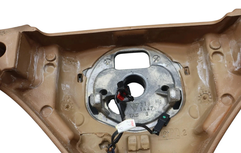 Load image into Gallery viewer, 03-10 Porsche Cayenne 955 957 Leather Steering Wheel 3 Spoke 7L5419091S Oem
