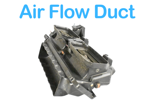 03-12 Bentley Continental GT GTC Center Dash AC A/C Heater Air Duct Housing OEM