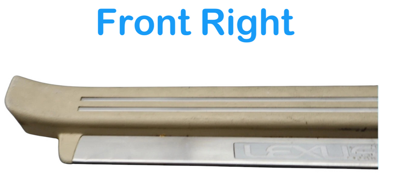 Load image into Gallery viewer, 07-12 Lexus LS460 Front Right Passenger Side Door Sill Scuff Panel Trim Oem
