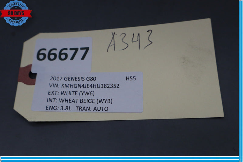 Load image into Gallery viewer, 15-16 Hyundai Genesis Rear Right Passenger Side Door Sill Scuff Plate Trim Oem
