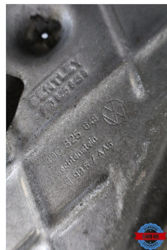 05-09 Bentley Continental GT Rear Right Fender Liner Splash Guard 3D0825648 OEM