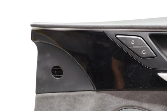 11-18 Audi A8L Quattro Front Right Passenger Side Interior Door Panel Trim Oem