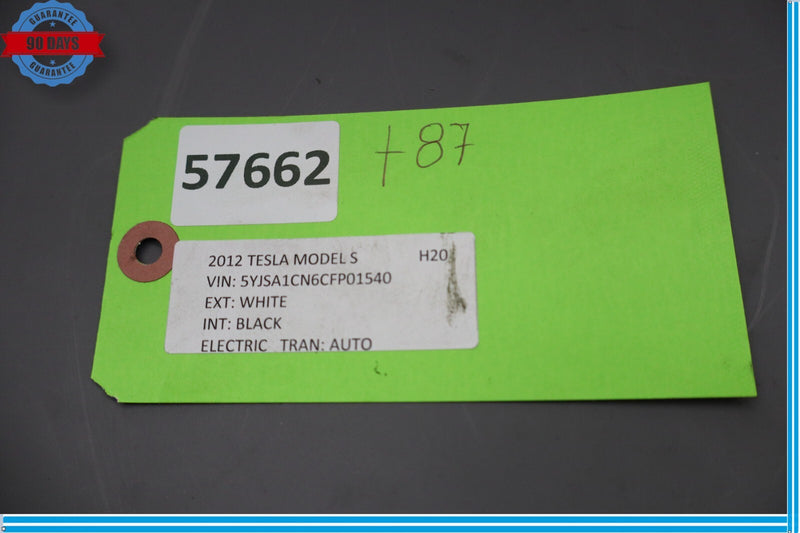 Load image into Gallery viewer, 12-15 Tesla Model S Front Right Side Seat Pad Lower Trim Panel Cover Oem
