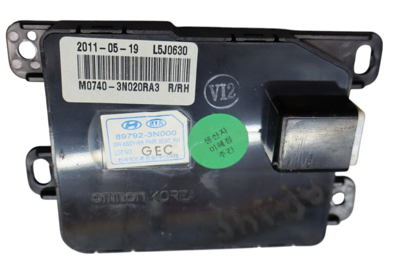 Load image into Gallery viewer, 11-13 Hyundai Equus Rear Right Passenger Side Seat Memory Control Switch Oem
