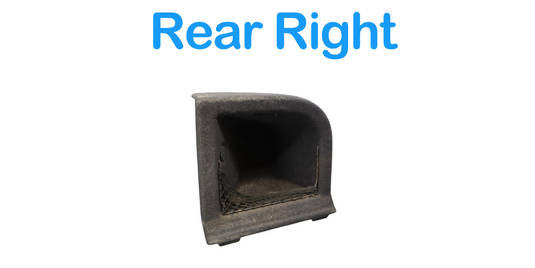 09-12 Audi A4 Quattro Rear Right Passenger Side Storage Side Panel 8K9863990 Oem