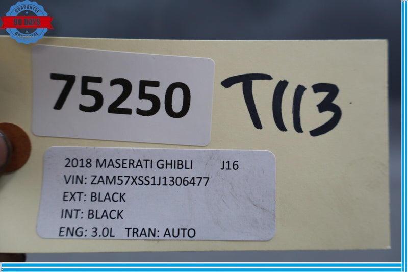 Load image into Gallery viewer, 14-20 Maserati Ghibli M157 Rear Right Passenger Side Door Window Molding Oem
