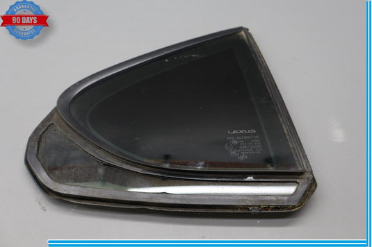 07-17 Lexus LS460 Rear Right Passenger Door Corner Quarter Window Glass Oem