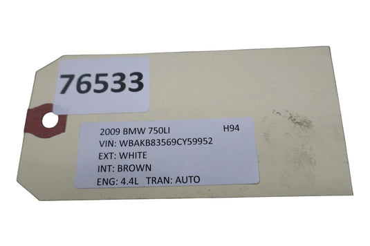 09-15 BMW F01 750Li Front Lower Suspension Sway Bar Anti Roll Stabilizer Oem