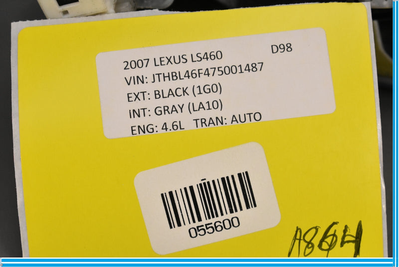 Load image into Gallery viewer, 07-17 Lexus LS460 LS460L Front Right Side Exterior Door Lock Handle Oem
