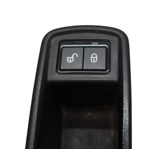17-20 Jaguar XE F-Pace X260 Front Left Door Lock Switch W/ Storage Pocket Oem