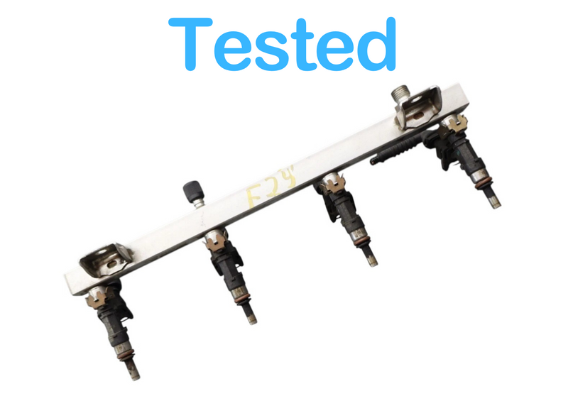 Load image into Gallery viewer, 03-19 Maserati Quattroporte Left Side Fuel Injection Rail Line W/ Injectors Oem
