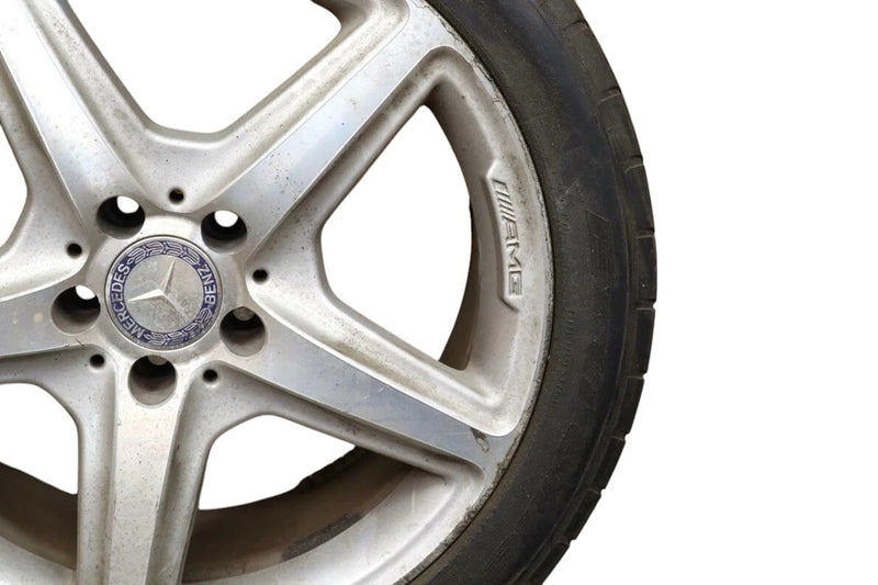 Load image into Gallery viewer, 12-18 Mercedes Benz CLS400 CLS550 18" x 9.5" Rear Wheel Rim Tire A2184011502 OEM
