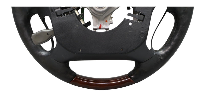 Load image into Gallery viewer, 07-12 Lexus LS460 Front Wood &amp; Leather Steering Wheel Cruise Controls Oem
