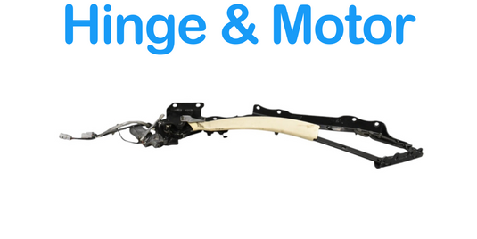 02-10 Lexus SC430 Left Driver Side Roof Hinge & Motor Convertible Top Oem