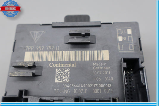 10-12 Porsche Panamera Front Right Side Door Control Module Unit ECU Oem