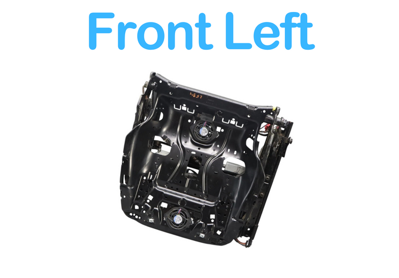 Load image into Gallery viewer, 08-20 Audi A6 Quattro Front Left Side Seat Lower Track Frame W/ Motor Oem
