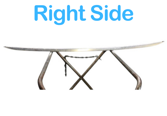 07-15 Audi Q7 4L Right Side Top Upper Chrome Roof Rack Rail Luggage Carrier Oem