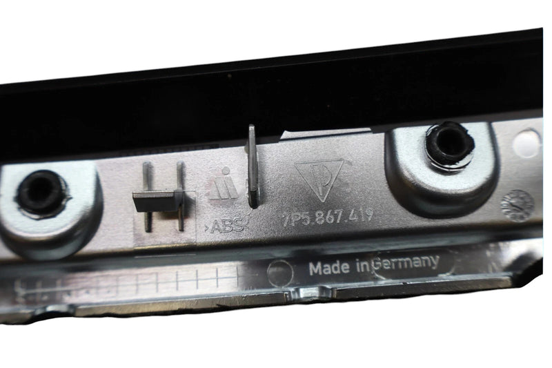 Load image into Gallery viewer, 11-18 Porsche Cayenne Rear Left Side Door Trim Panel Molding Black 7P5867419 Oem
