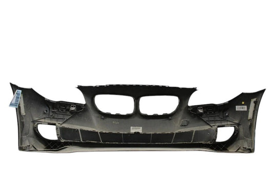 11-13 BMW 528i 535i  550i xDrive Front Bumper Cover Panel Assembly Black OEM