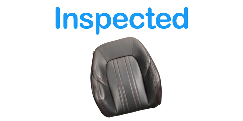 Load image into Gallery viewer, 14-17 Maserati Ghibli Front Left Driver Side Top Upper Seat Cushion Black Oem
