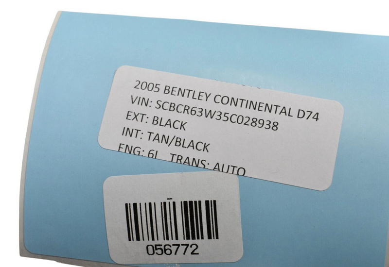 Load image into Gallery viewer, 03-10 Bentley Continental GT Coupe Rear Right Side Quarter Window Glass Oem
