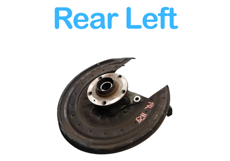 Load image into Gallery viewer, 03-13 Bentley Continental GT Rear Left Side Spindle Knuckle Hub 3D0505435M Oem
