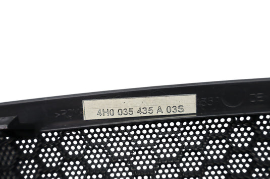 11-17 Audi A8L A8L Quattro Rear Shelf Center Speaker Cover Grille Grill Oem