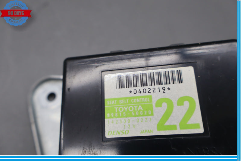 Load image into Gallery viewer, 07-12 Lexus LS460 LS460L Seat Belt Seatbelt Control Module 89815-50020 Oem
