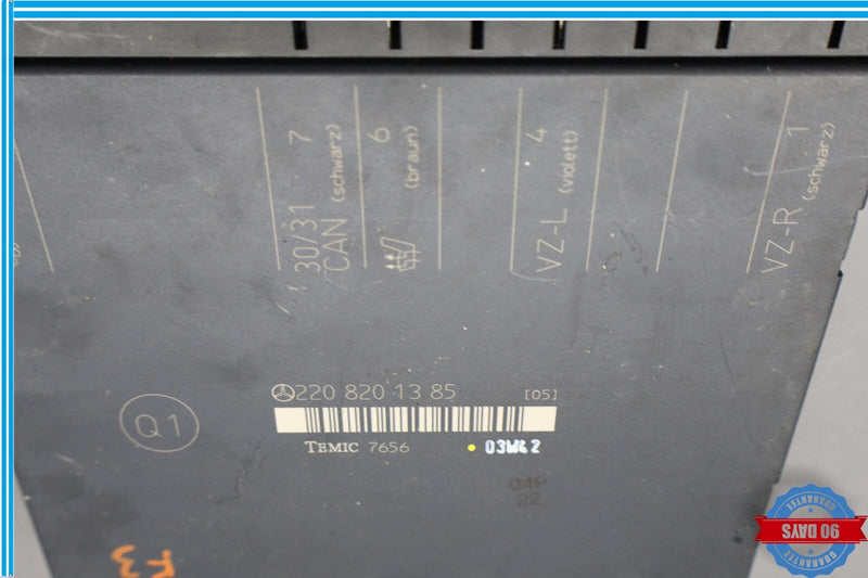 Load image into Gallery viewer, 00-06 Mercedes W220 S600 S500 Rear Seat Control Module Unit ECU 2208201385 Oem
